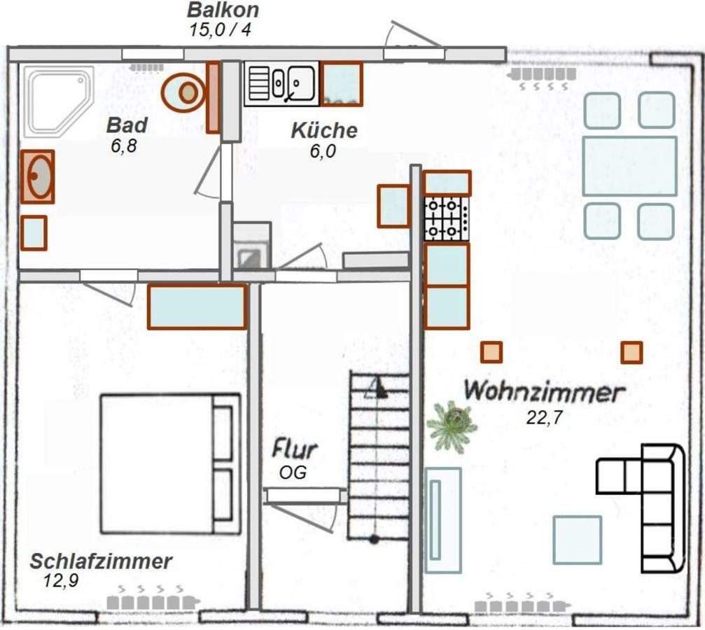 Ferienwohnung Schreiberstrasse Вернигероде Экстерьер фото